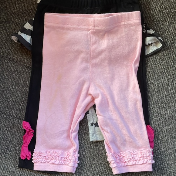 Bundle of 0-3 Month Baby Girl Pants - Picture 4 of 12